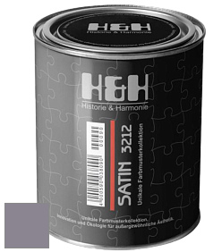 Шелковисто-глянцевая H&H Satin SG цвет DRF 1257 