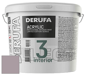 Матовая краска Derufa Интерьер-3 (ТМ) цвет DRF 3108 