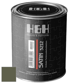 Шелковисто-глянцевая H&H Satin SG цвет DRF 1169 