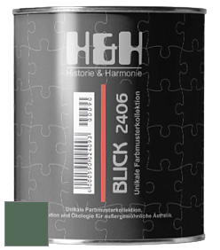 Глубокоматовая краска H&H Blick цвет NCS S 6020-G10Y 