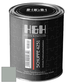 Глубокоматовая краска H&H SCHUPPE цвет NCS S 3005-G 