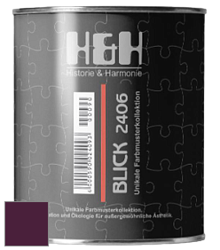 Глубокоматовая краска H&H Blick цвет RAL 4007 