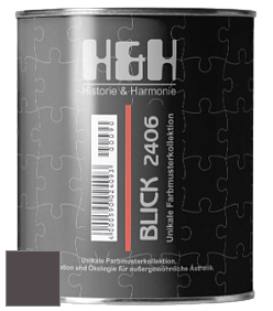 Глубокоматовая краска H&H Blick цвет NCS S 8005-R20B 