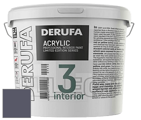Матовая краска Derufa Интерьер-3 (ТМ) цвет DRF 1245 