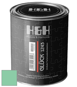 Матовая краска H&H Gluck цвет NCS S 1040-G 