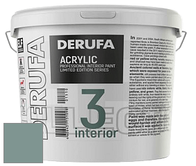 Матовая краска Derufa Интерьер-3 (ТМ) цвет DRF 1208 