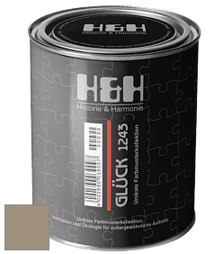 Матовая краска H&H Gluck цвет DRF 3010 