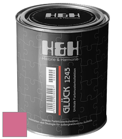 Матовая краска H&H Gluck цвет NCS S 1060-R20B 