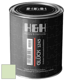 Матовая краска H&H Gluck цвет NCS S 0520-G30Y 
