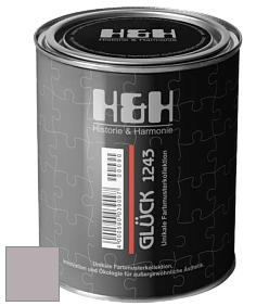 Матовая краска H&H Gluck цвет NCS S 3005-R20B 
