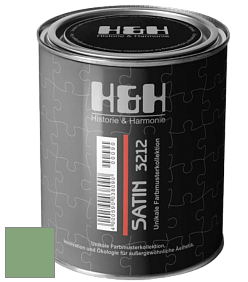 Шелковисто-матовая H&H Satin SM цвет RAL 6021 
