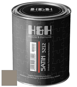 Шелковисто-глянцевая H&H Satin SG цвет DRF 9040 