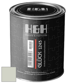 Матовая краска H&H Gluck цвет NCS S 1505-G50Y 