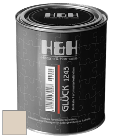 Матовая краска H&H Gluck цвет DRF 3043 