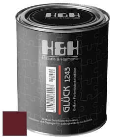 Матовая краска H&H Gluck цвет RAL 3005 
