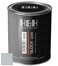 Матовая краска H&H Gluck цвет NCS S 2005-R90B 