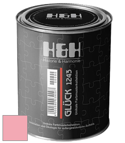 Матовая краска H&H Gluck цвет NCS S 0540-R10B 