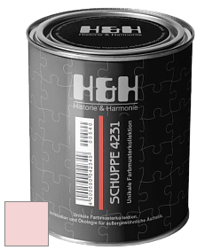 Глубокоматовая краска H&H SCHUPPE цвет NCS S 0515-R 