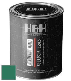 Матовая краска H&H Gluck цвет DRF 1980 