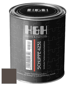 Глубокоматовая краска H&H SCHUPPE цвет NCS S 8005-Y50R 