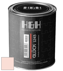 Матовая краска H&H Gluck цвет NCS S 0510-Y80R 