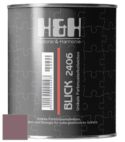 Глубокоматовая краска H&H Blick цвет NCS S 5020-R20B 