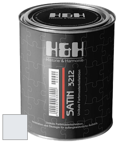 Шелковисто-глянцевая H&H Satin SG цвет NCS S 0603-R80B 