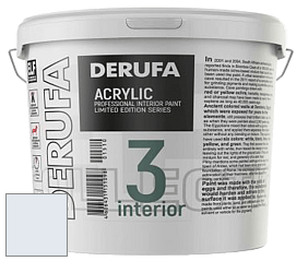 Матовая краска Derufa Интерьер-3 (ТМ) цвет NCS S 0505-R80B 