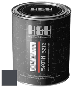 Шелковисто-матовая H&H Satin SM цвет RAL 7024 