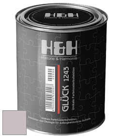 Матовая краска H&H Gluck цвет NCS S 2005-R10B 