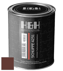 Глубокоматовая краска H&H SCHUPPE цвет RAL 8015 