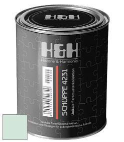 Глубокоматовая краска H&H SCHUPPE цвет DRF 1709 