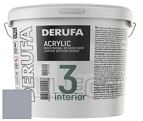 Матовая краска Derufa Интерьер-3 (ТМ) цвет DRF 1242 