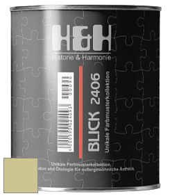 Глубокоматовая краска H&H Blick цвет RAL 1000 