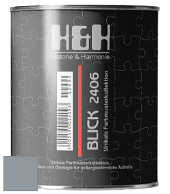 Глубокоматовая краска H&H Blick цвет RAL 7001 