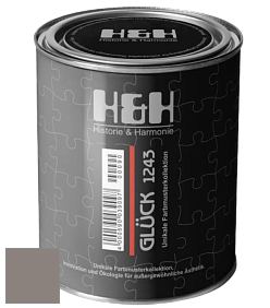 Матовая краска H&H Gluck цвет DRF 9054 