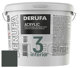 Матовая краска Derufa Интерьер-3 (ТМ) цвет NCS S 8005-G 