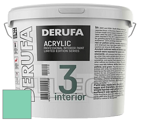 Матовая краска Derufa Интерьер-3 (ТМ) цвет NCS S 1040-B90G 