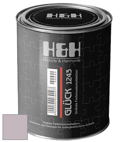 Матовая краска H&H Gluck цвет NCS S 2010-R30B 
