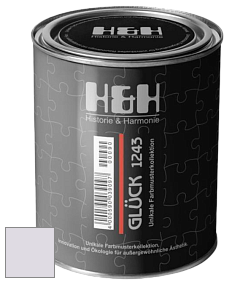 Матовая краска H&H Gluck цвет NCS S 0907-R50B 