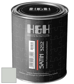 Шелковисто-матовая H&H Satin SM цвет RAL 9018 