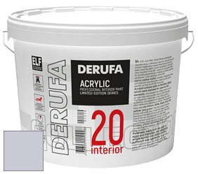 Шелковисто-глянцевая краска Derufa Интерьер-20 (SG) цвет NCS S 1510-R60B 