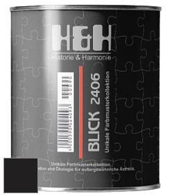 Глубокоматовая краска H&H Blick цвет RAL 8022 