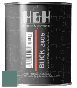 Глубокоматовая краска H&H Blick цвет NCS S 5020-B70G 