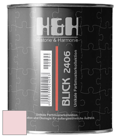 Глубокоматовая краска H&H Blick цвет NCS S 0515-R10B 