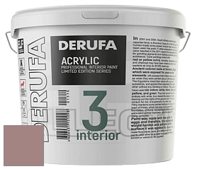 Матовая краска Derufa Интерьер-3 (ТМ) цвет DRF 1018 