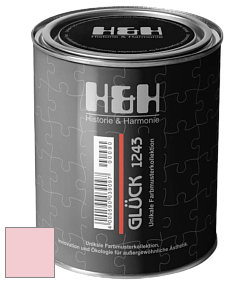 Матовая краска H&H Gluck цвет NCS S 0520-R10B 