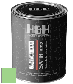 Шелковисто-глянцевая H&H Satin SG цвет NCS S 0550-G20Y 