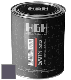 Шелковисто-глянцевая H&H Satin SG цвет DRF 1252 
