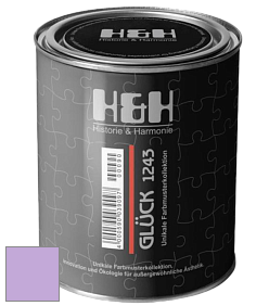 Матовая краска H&H Gluck цвет NCS S 1040-R50B 